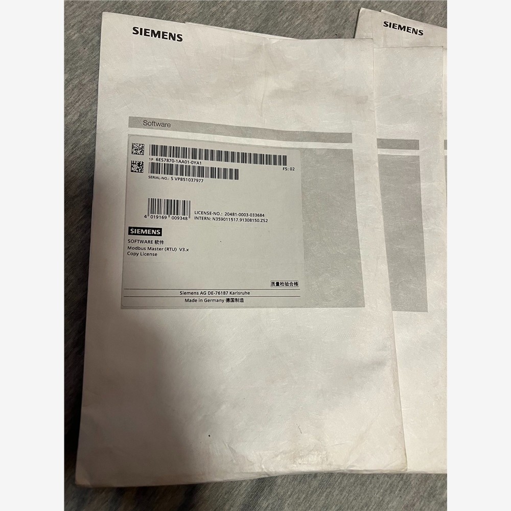 6ES7870-1Y原装全新未拆