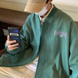 EQ108工装外套男2024秋装新款棒球服夹克学院风学生P98，男装夹克，电商C306-1