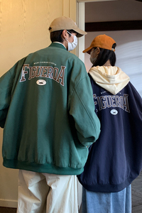 EQ108 情侣装工装外套男2024秋装新款棒球服夹克学院风学生 P98图片
