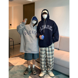 EQ101情侣装卫衣连帽长袖宽松秋装外套2024新款女装类目P63，男装卫衣，电商C306-1