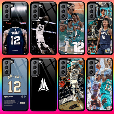 莫兰特nba手机壳A56三星S25 FE s22适用S21 S23 S24 ultra note 20 A54 A35 A55 S10 A14 A15 A16 S26 A32