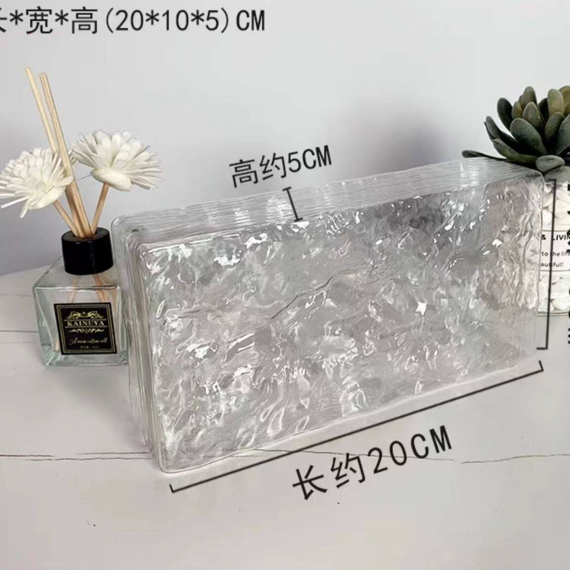 5斤重压布水晶砖十字绣(包邮)兴盈十字绣 压布砖 20x10厘米居家