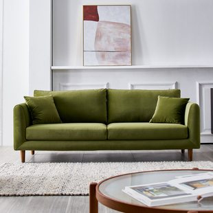 设计师款 可拆洗 北欧布艺沙发小户型客厅现代简约单双三四人网红款