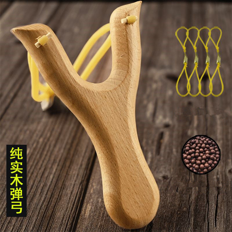 弹弓成年人专用阻击架比赛实战精准高精度木质大威力木头木木叉子图片