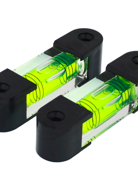 安装孔水平泡水准泡水平珠水平仪72/68X18X16.3mm水平尺更换配件