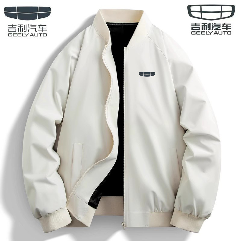 吉利几何汽车4S店工作服外套订做