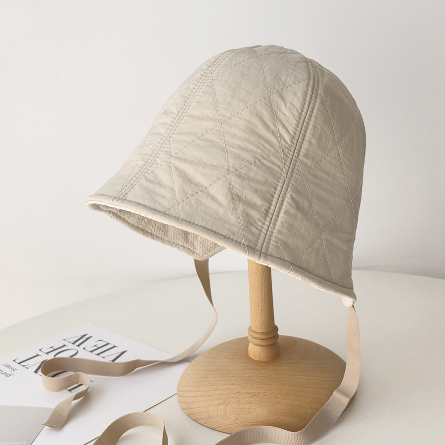 韩版加厚防风保暖渔夫帽子女骑车时尚显瘦水桶帽秋冬季显脸小盆帽