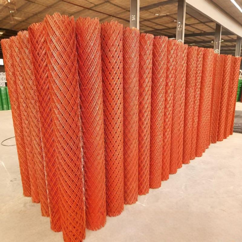 防锈菱形钢板网加硬铁丝网围栏钢丝加厚圈玉米加粗网格防护网牛羊