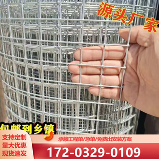 热镀锌铁丝网围栏网养殖网钢丝网拦鸡网建筑网防护网铁网格玉米网