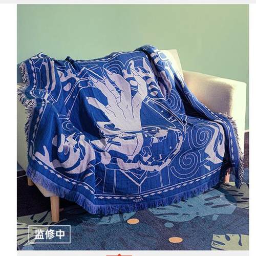 DNF地下城噬魂提花毯巨剑抱枕