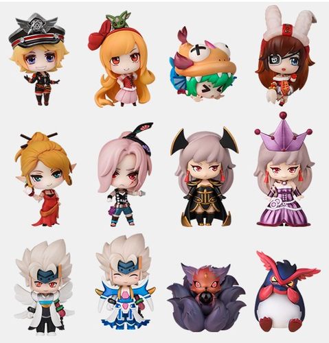 dnf地下城盲盒男女q版手办模型