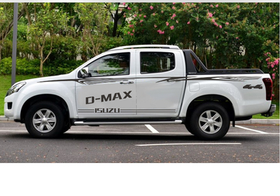 改装汽车拉花五十铃贴纸车身贴