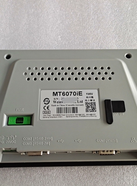 议价威纶通7寸MT6070IE触摸屏 99新库存机，质保一年，