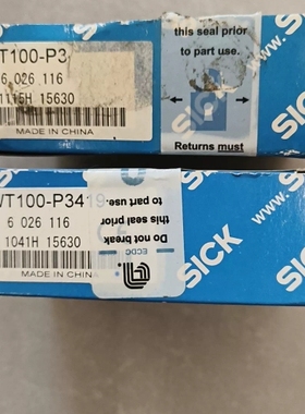 议价SICK西克传感器 WT100-P3419 602611