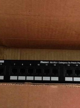议价Panduit泛达 NetKey NK5EPPG24Y 24
