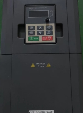 议价GD100-004G-4英威腾变频器4kW功能正常，橙色好，