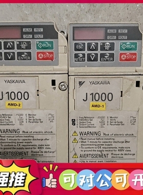 （议价）安川J1000，CⅠMR一JCBA0001BAA，自己拆机的