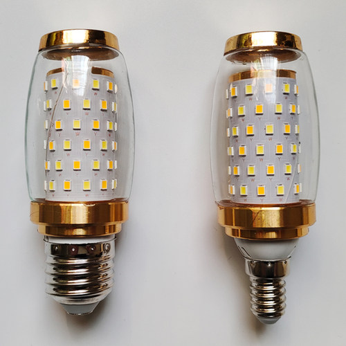 E14e27云石水晶吊灯玉米火箭灯泡