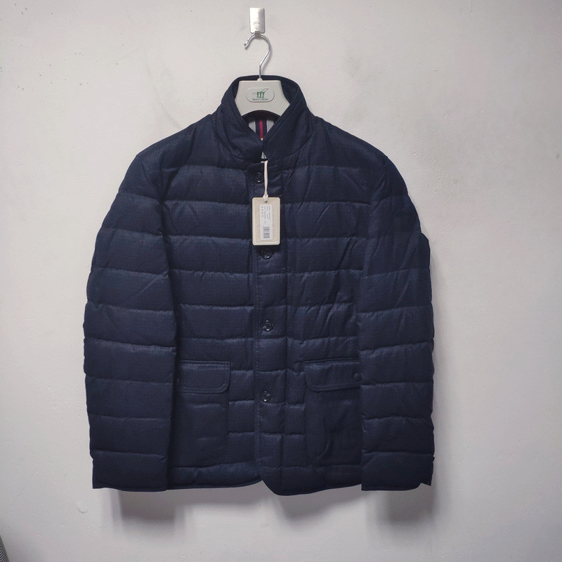 男式加厚中款羽绒服羽绒大衣