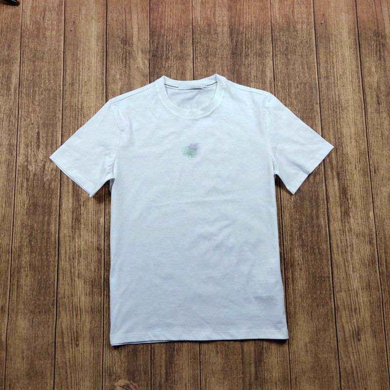 男式纯棉印花圆领短袖T恤
