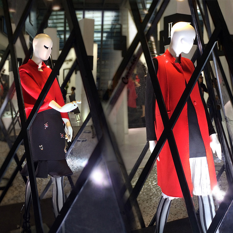 模特道具 女全身服装店展示架 女款假人内衣婚纱橱窗拍摄 玻璃钢