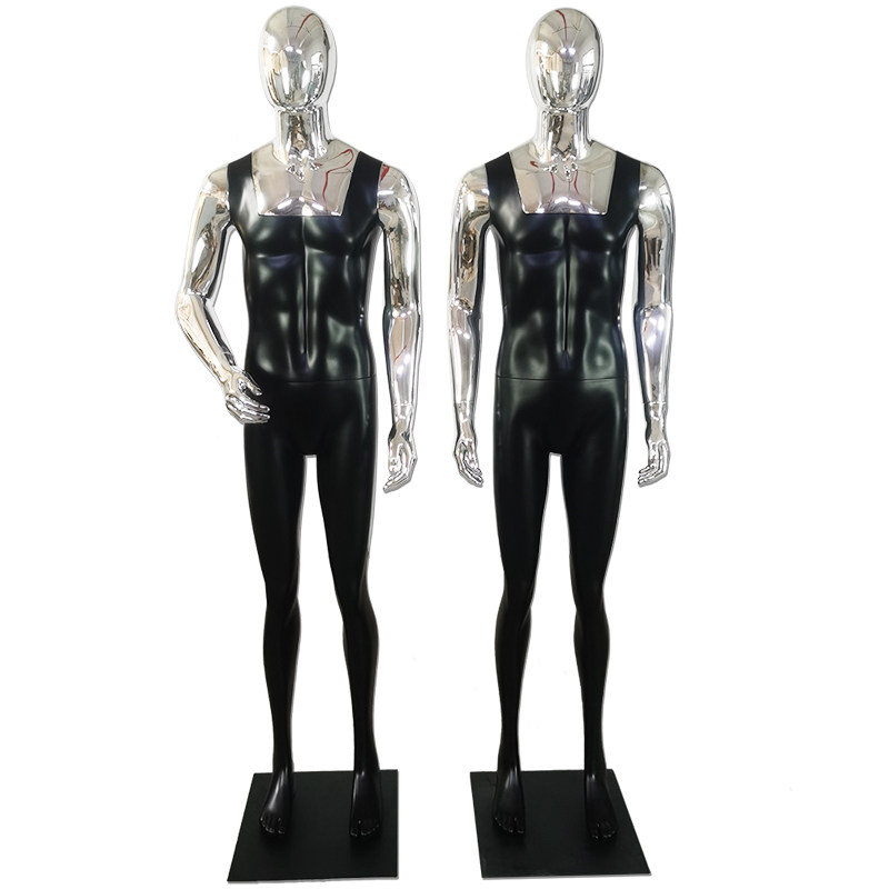 服装电镀模特玻璃钢道具拍摄全身韩版修身肌肉运动男假人展示架