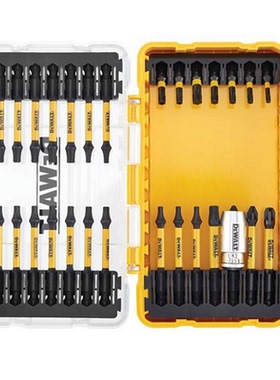 得伟DT70734T 抗冲击十字梅花起子头批头磁圈套装29件