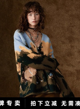 「New! 新品尝鲜」初语TOYOUTH毛织外套V领开衫针织外套