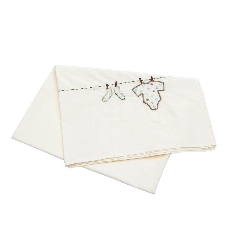 AUSTTBABY 婴儿棉质床单被单 宝宝床单单件 多花色婴儿床床单