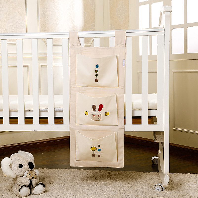 AUSTTBABY 多功能宝宝床包 婴儿床头挂袋 收纳袋子杂物袋