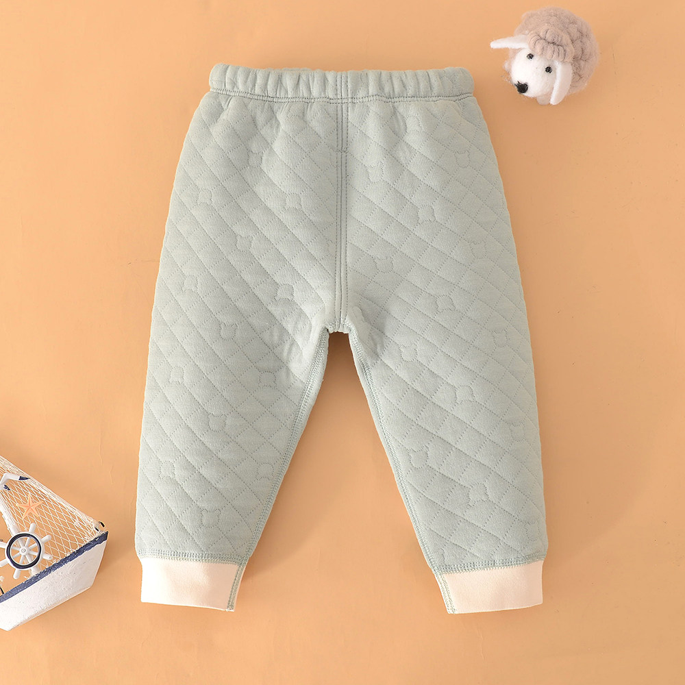 冬季男女儿童三层保暖裤大宝宝纯棉空气棉家居睡裤夹棉打底裤秋裤,童装/婴儿装/亲子装,保暖裤,淘宝优惠券,粉丝福利购,淘宝优惠卷