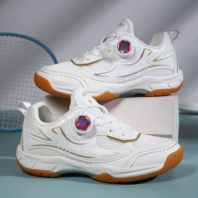 奥梵心夏季专业儿童学生羽毛球鞋