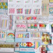 烘焙蛋糕装 饰韩系ins复古小熊爱心笑脸小花彩虹HBD生日甜品台蜡烛