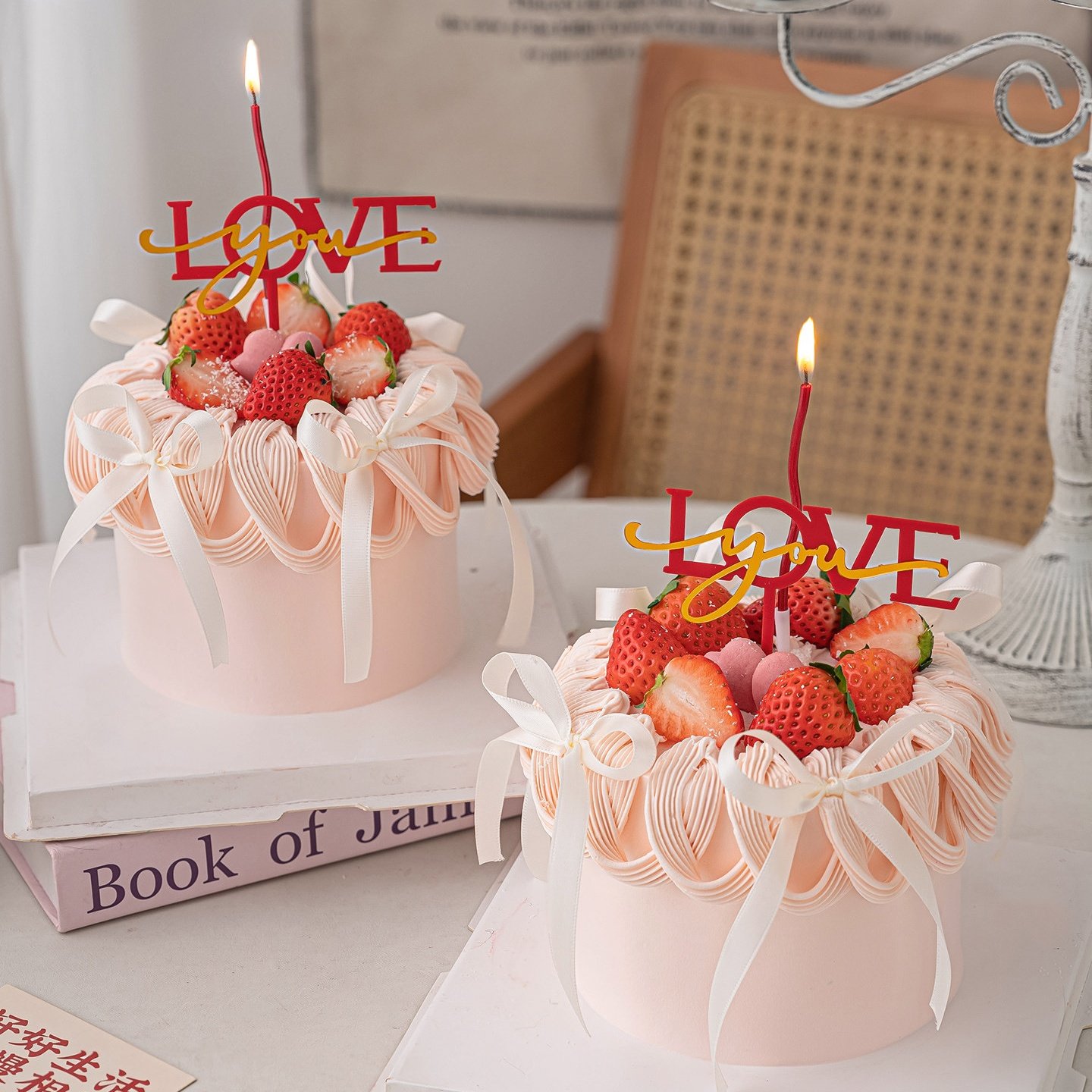 网红情人节快乐蛋糕装饰love you亚克力插件2.14情侣表白装扮插件,节庆用品/礼品,节日装扮用品,淘宝优惠券,粉丝福利购,淘宝优惠卷