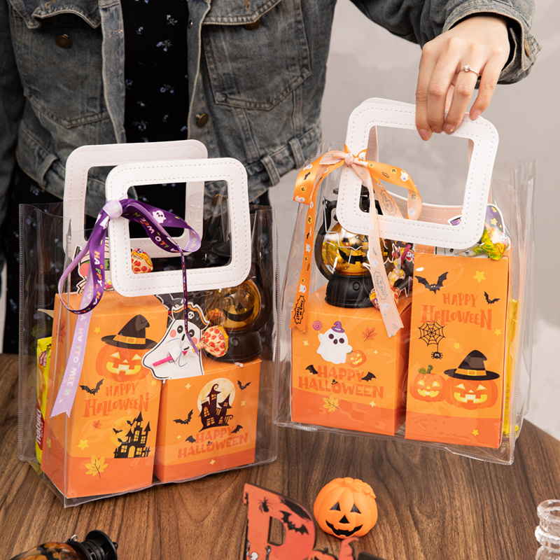 2024万圣节透明礼品袋装饰装扮