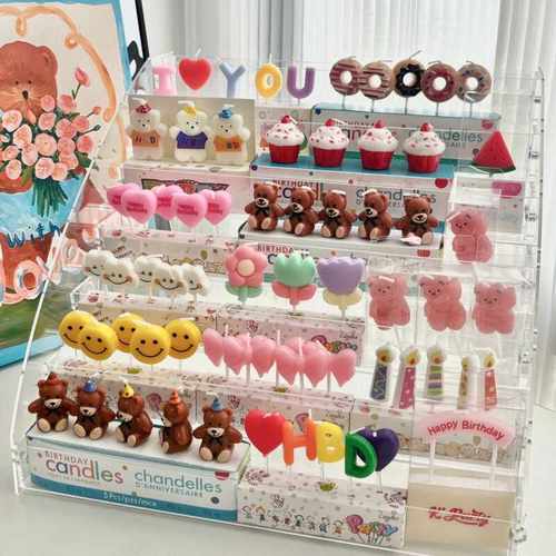 ins风韩系网红生日蜡烛蛋糕