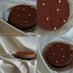 星星糖珠慕斯甜品蛋糕装饰糖豆珍珠糖金珠圆珠彩珠冰淇淋点缀装扮