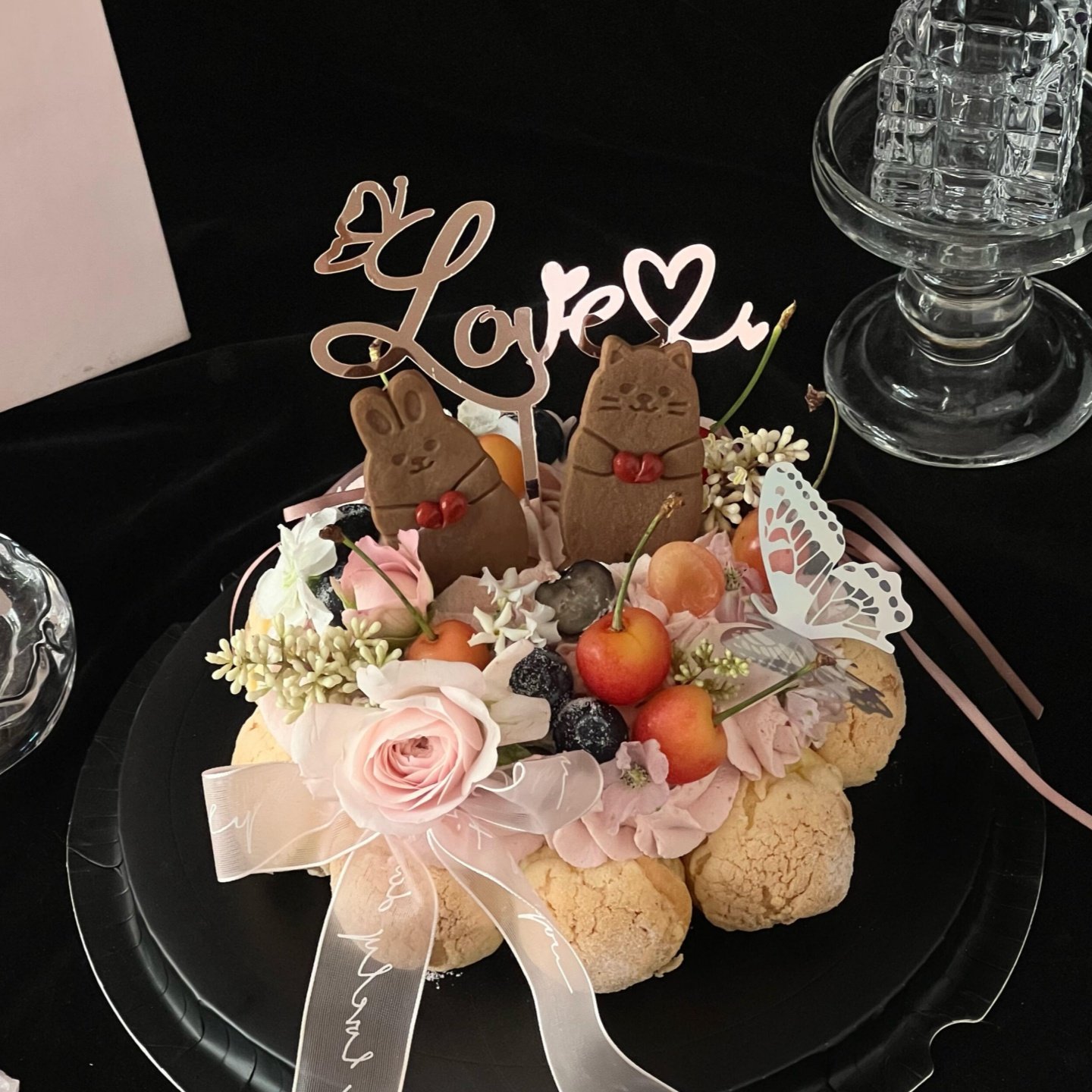 2.14情人节蝴蝶love亚克力蛋糕装饰插牌情侣熊兔饼干节日装扮插件,节庆用品/礼品,节日装扮用品,淘宝优惠券,粉丝福利购,淘宝优惠卷