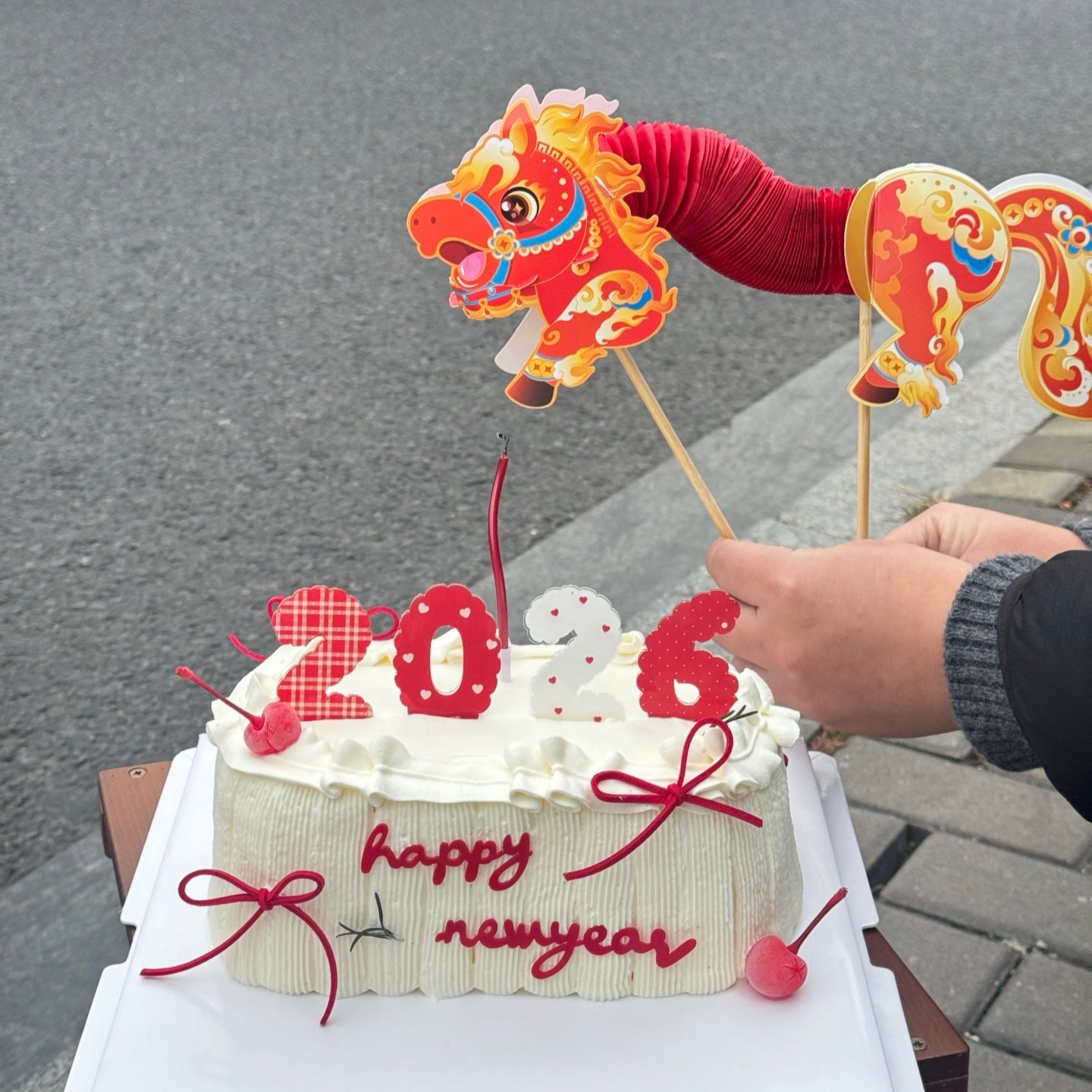 2026新年快乐亚克力蛋糕装饰插件拉花翻翻马元旦跨年烘焙装扮摆件,节庆用品/礼品,节日装扮用品,淘宝优惠券,粉丝福利购,淘宝优惠卷