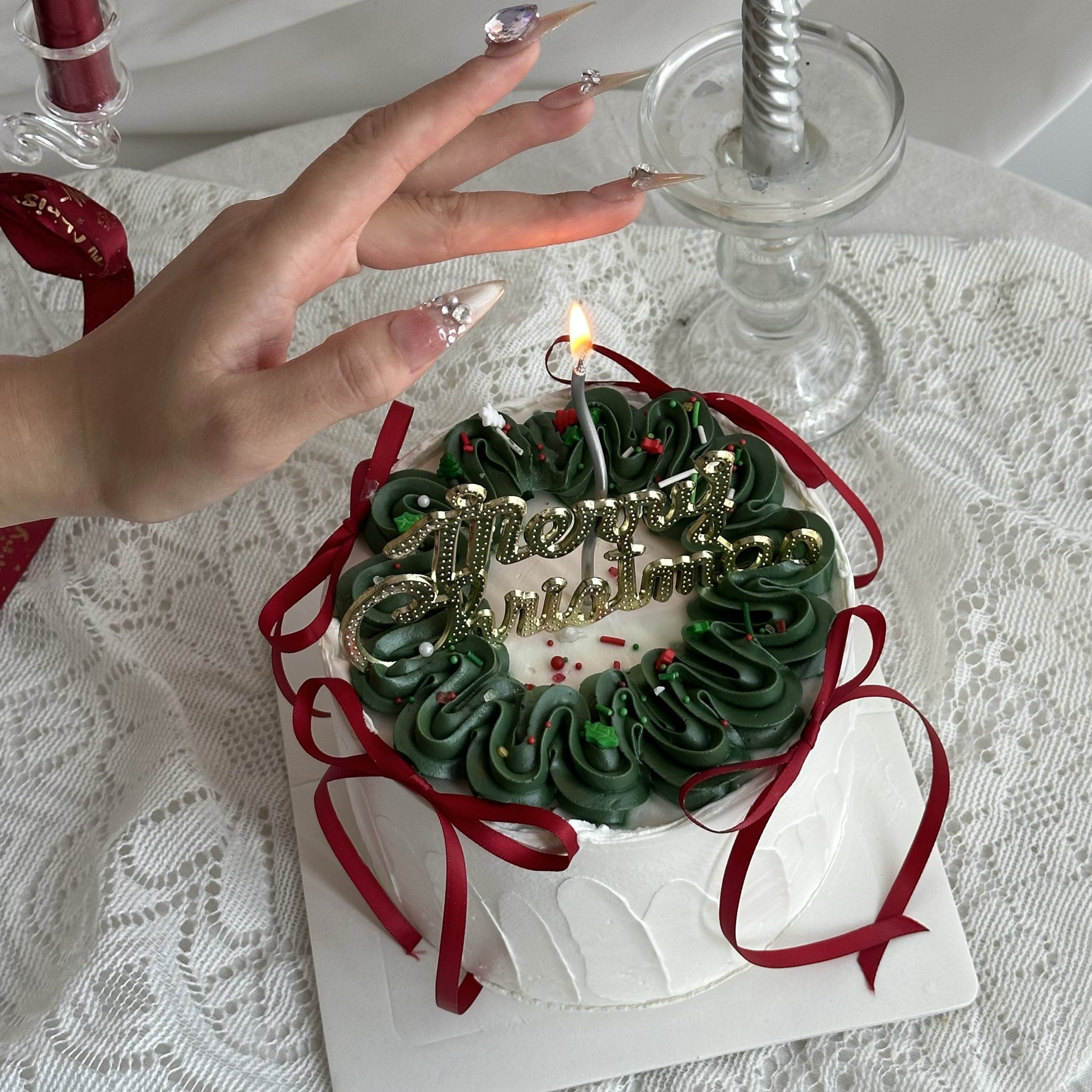 MerryChristmas字牌平安夜装扮