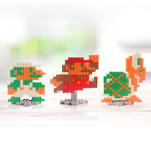 马里奥初代神还原创意摆件全角色