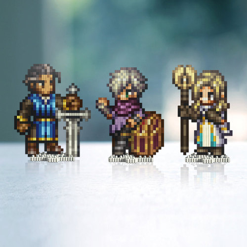 八方旅人神还原创意摆件全角色