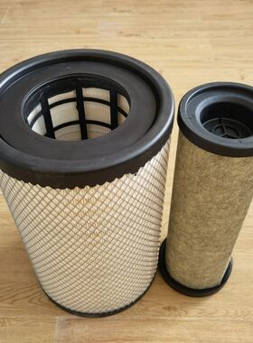 K2547K2541空气滤芯适配东风天锦KR245国六空气滤清器AF04323空滤