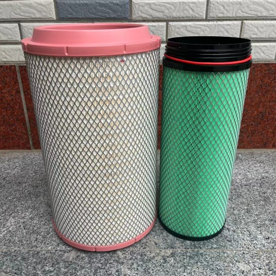 2845pu空滤适用解放J6欧曼豪沃 天V威430北奔 新大威空气滤芯