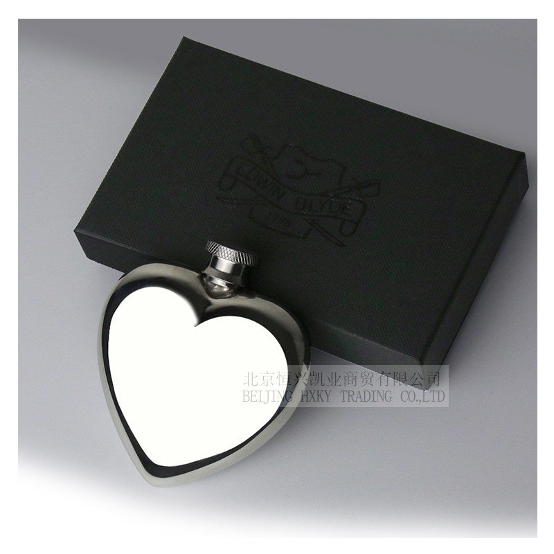 EdwinBlyde英国进口心形锡酒壶