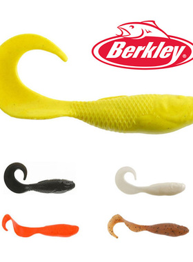Berkley贝克力美国 活能饵 卷尾小鱼【诱鱼400倍】软饵路亚假饵