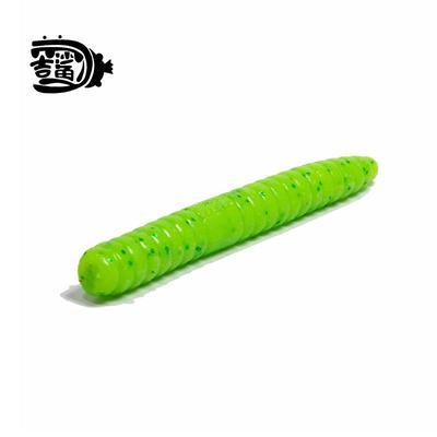 吉鲨棒棒虫波纹虫路亚软饵