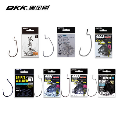 BKK黑金刚曲柄钩软饵钩
