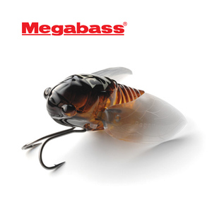 Megabass日本GRAND SIGLETT水面蝉7克 知了鲈鱼翘嘴飞虫路亚假饵