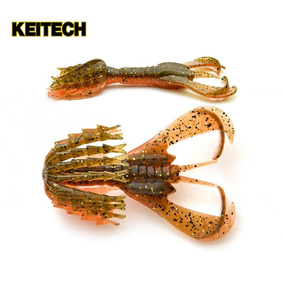 Keitech3.2寸超级蜘蛛路亚软饵